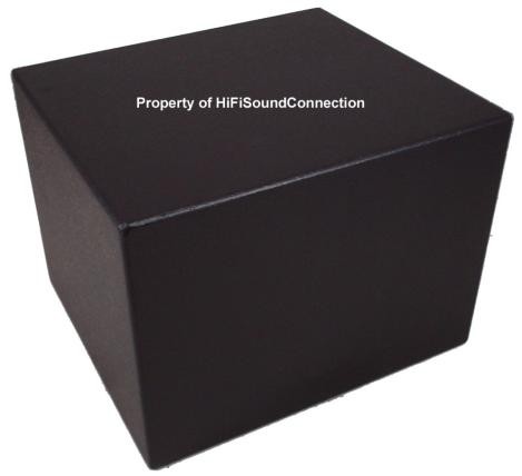 Kicker 15″ Single Ported Subwoofer Box Enclosure Loaded C15 4 Ohm 250W Woofer