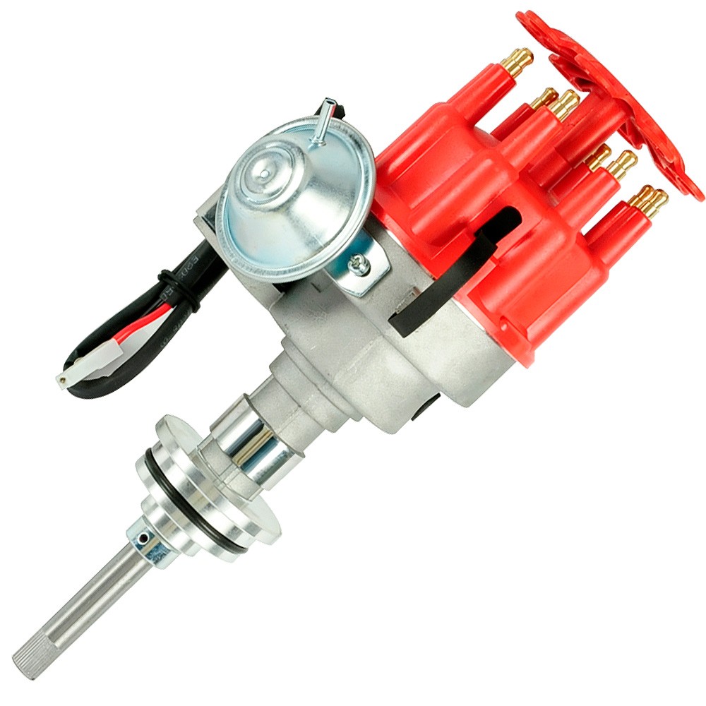 Complete Electronic Small Block Distributor HEI FOR Dodge Chrysler 318 340 360