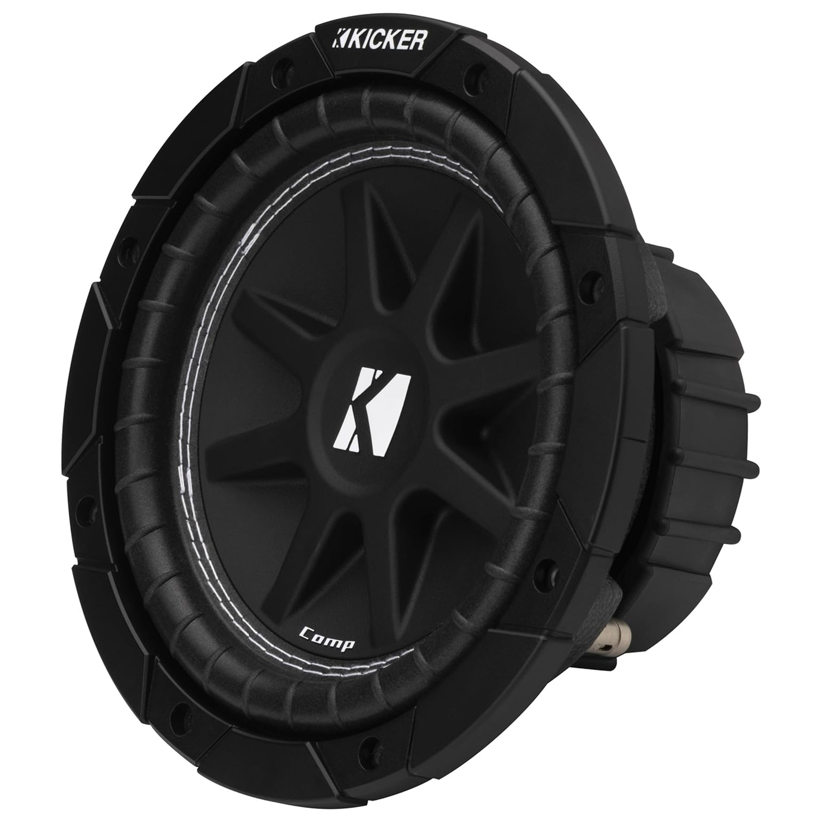Kicker 43C84 Comp 8 Inch Car Audio Subwoofer 100 Watt RMS 4 Ohm Single Sub Pair