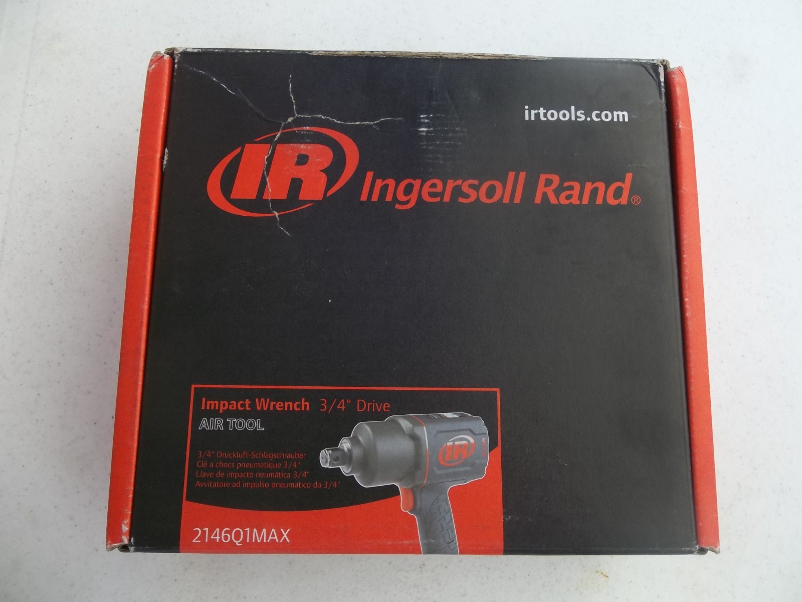 New Ingersoll Rand 2146Q1MAX Air Impact Wrench 3/4″ Drive