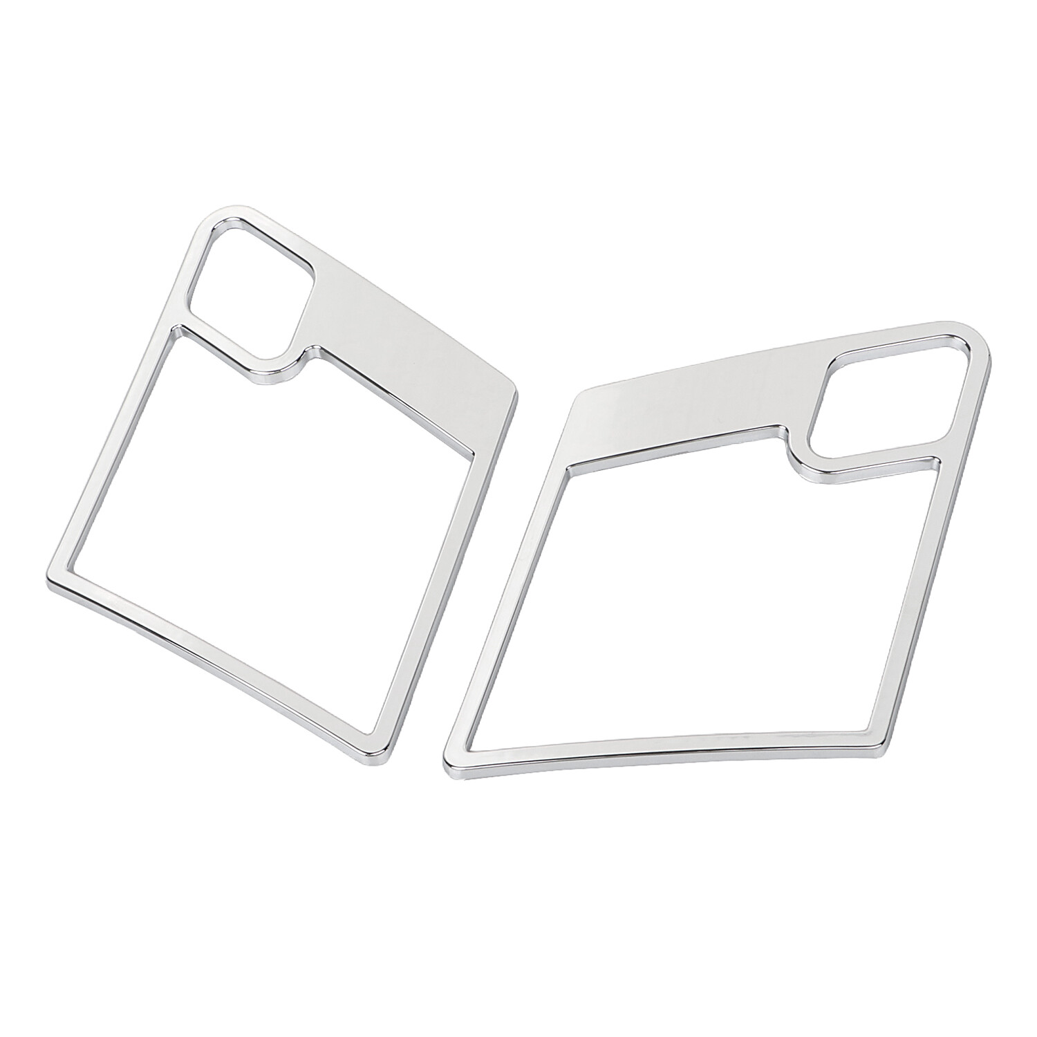 Chrome ABS Plastic Front Speaker Trim For Honda Goldwing 1500 GL1500A Aspencade