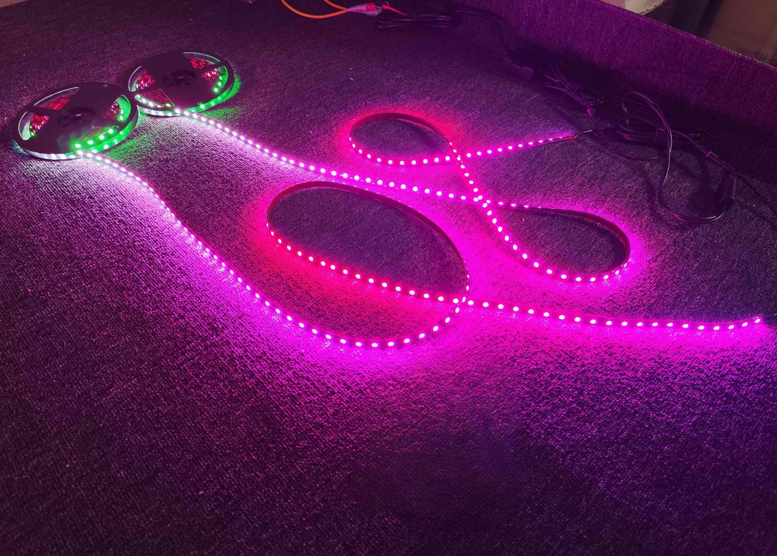 IP65 Dream Chasing Flowing 300LEDs Strips Lights 5Meters x2PCS Remote APP Kit