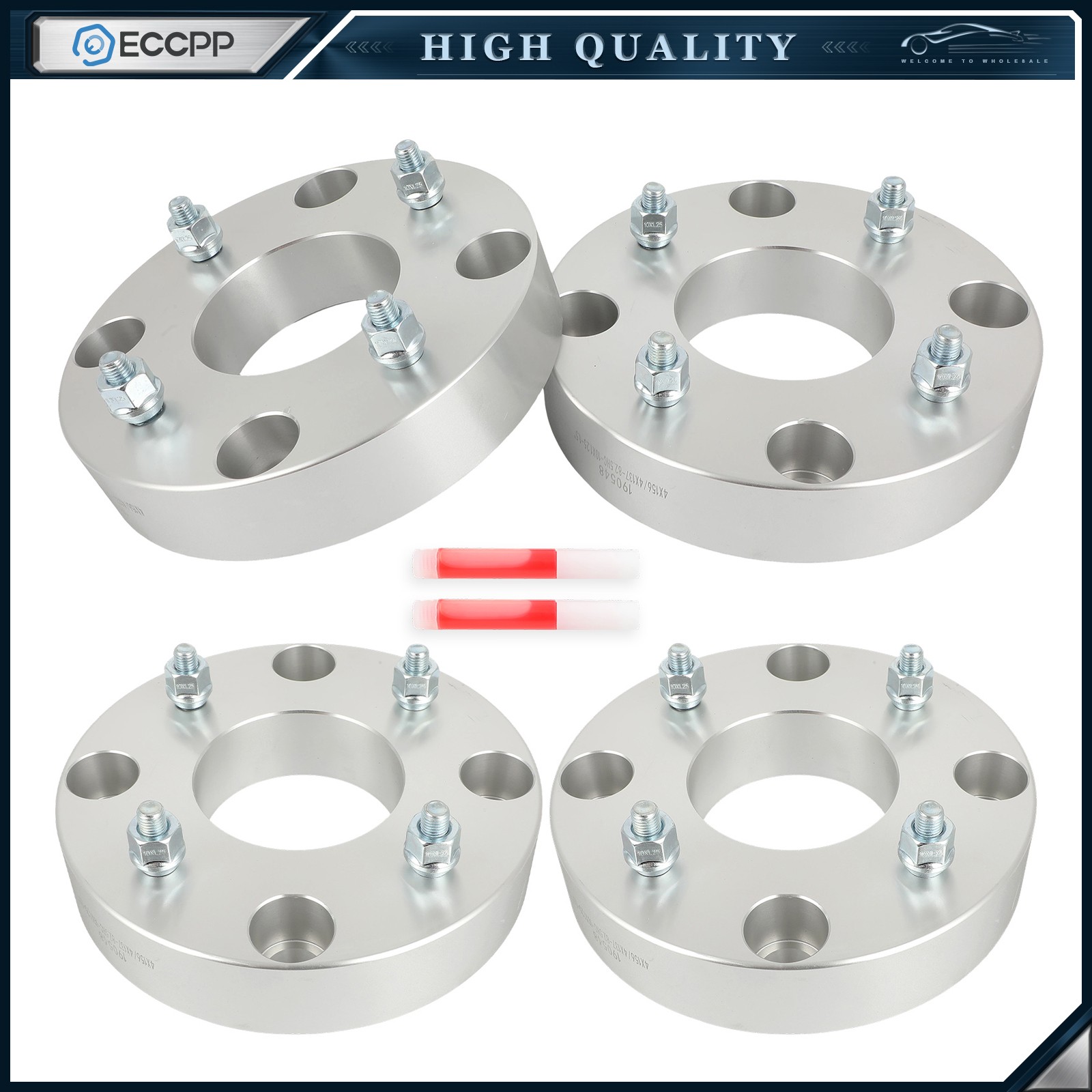 4P 1.5″ 4×156 to 4×137 Wheel Adapters 10×1.25 For Polaris 4/156 to Can-Am 4/137