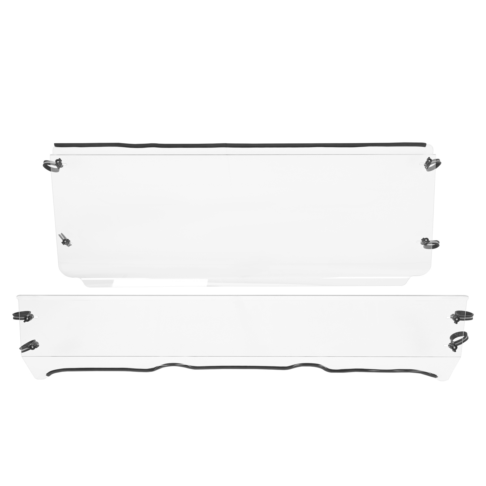 Front Full Windshield For Polaris Ranger XP 800/ XP 800 Crew/800 6×6 2010-2016