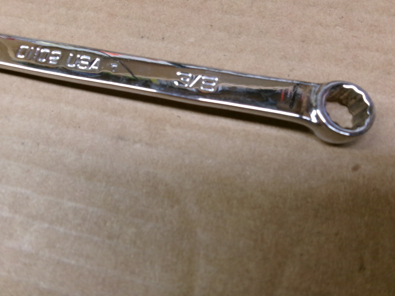 First Generation Kobalt USA 3/8″ 12-Point Combination Wrench No 01102