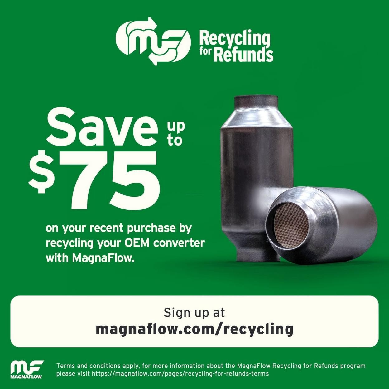 MagnaFlow Catalytic Converter for 2015 Regal 2.4L L4 FLEX DOHC