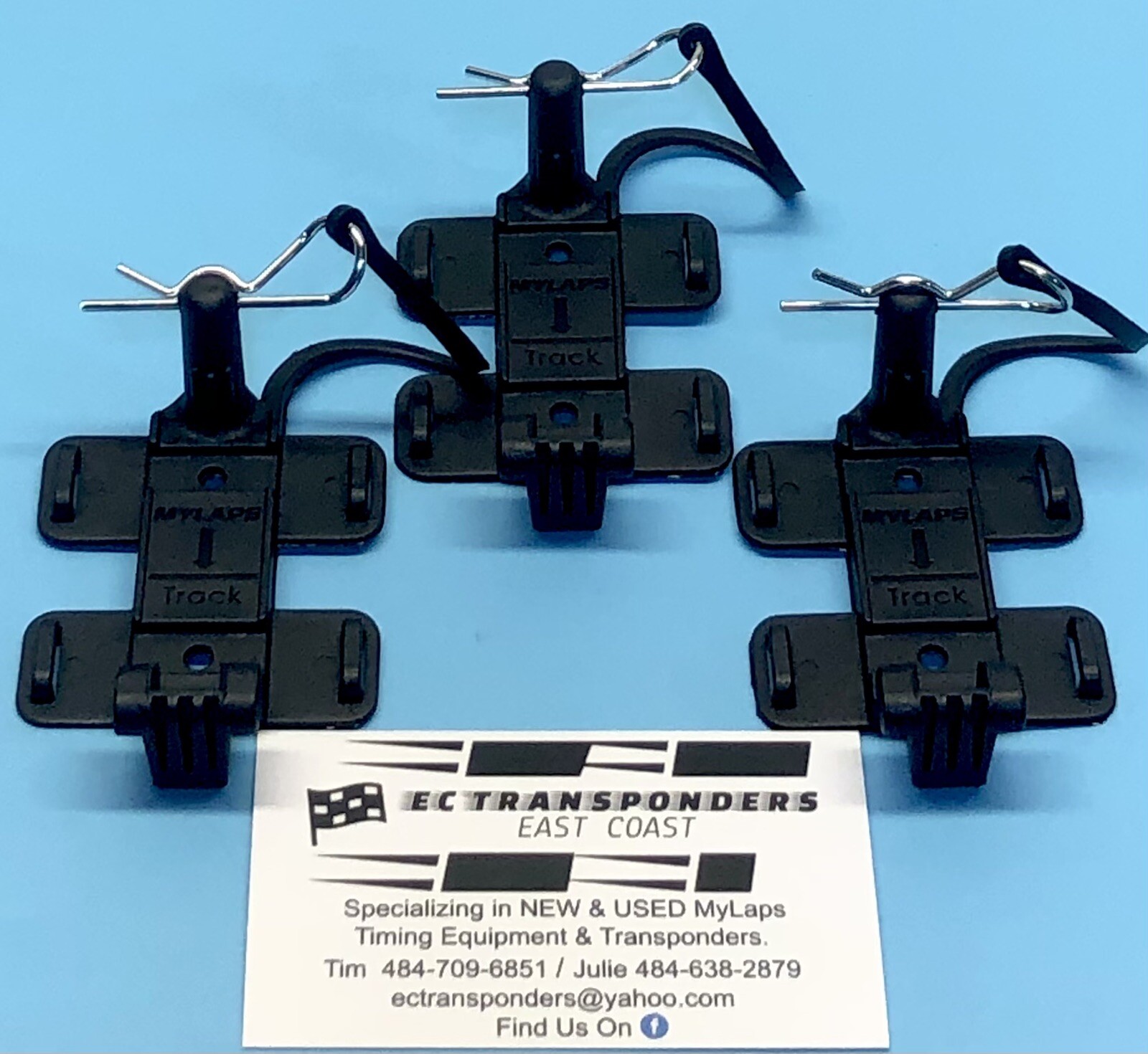 MYLAPS / AMB / TR2 / WESTHOLD G3 TRANSPONDER MOUNTING BRACKETS (3 PACK)