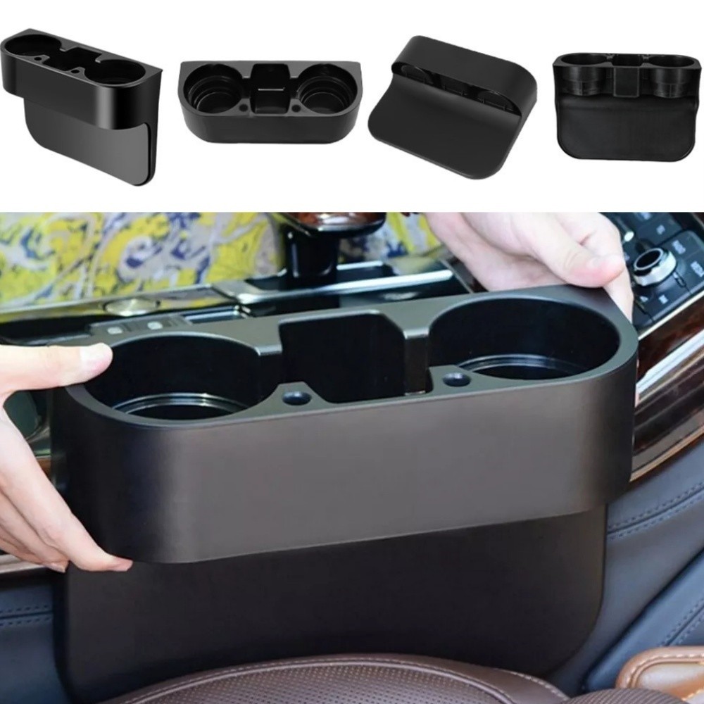 Universal Car Seat Seam Wedge Cup Holder Phone Holder Drink Bottle Mount Stand