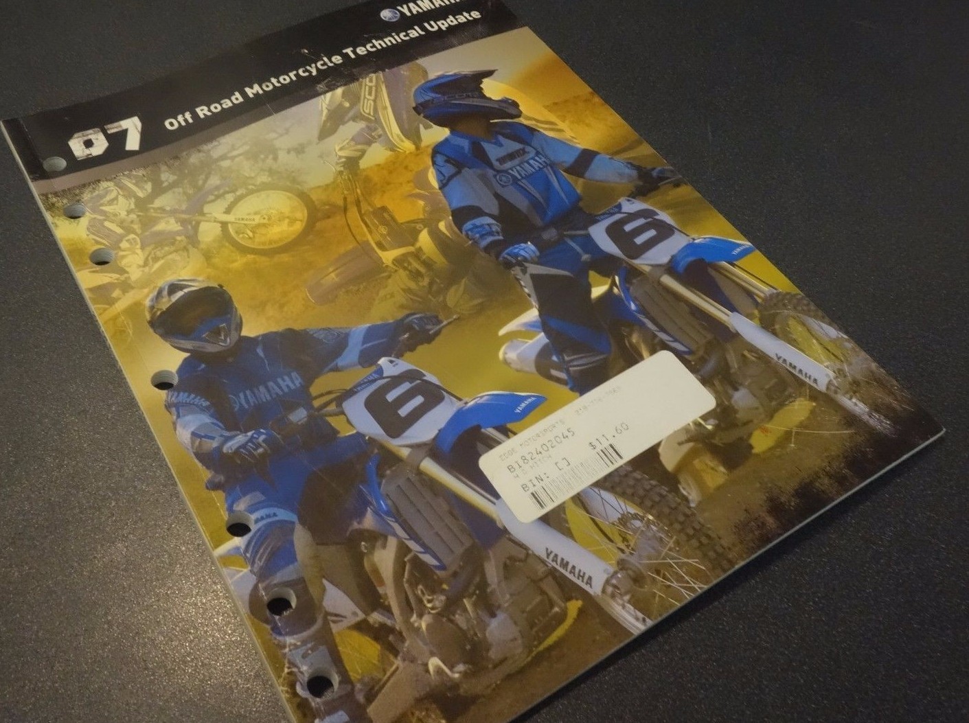 2007 Yamaha Off Road Motorcycle Technical Update Service Manual lit-175mi-dt-07