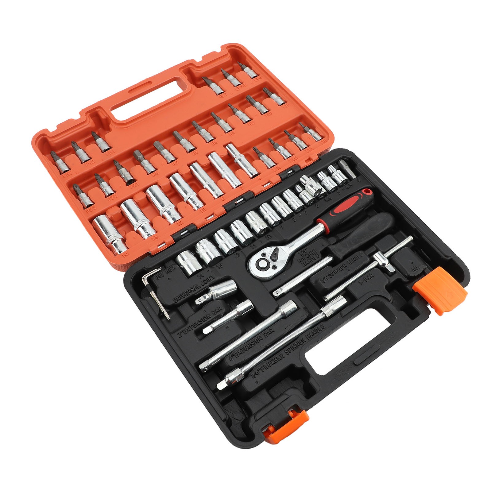 New Professional 53PCS Automotive Socket Wrench Set High Hardness Steel For Car