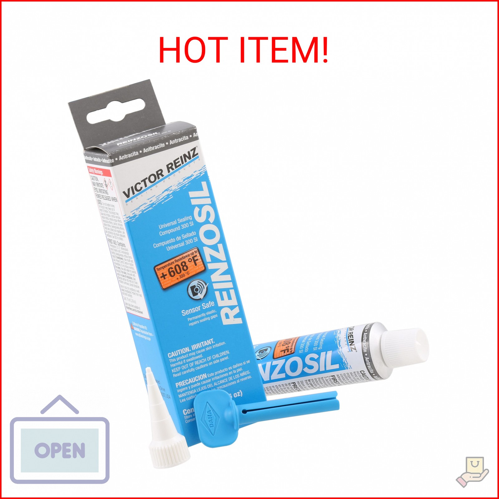 Victor Reinz 70-31414-10 Reinzosil RTV Silicone – 70 ml Tube