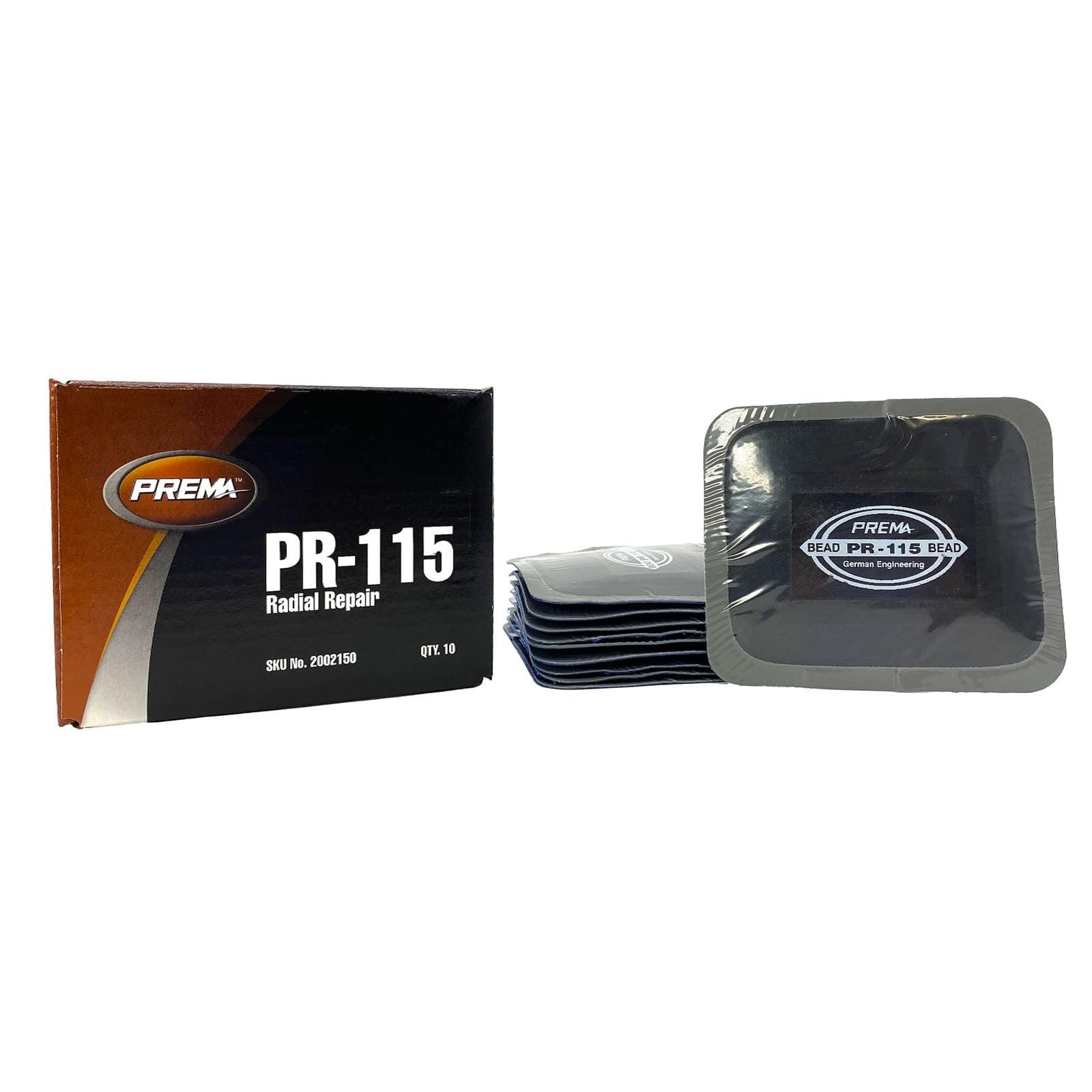 Prema PR-115 Radial Tire Patch 3″ x 3-1/4″ 1 Ply Box of 10