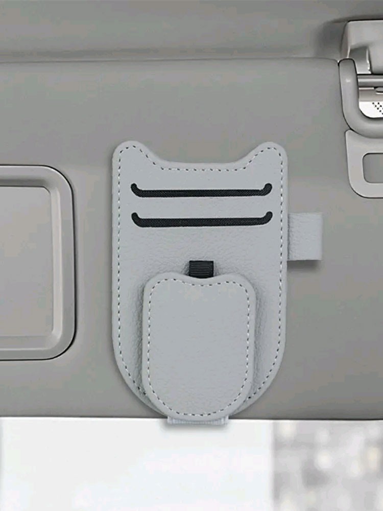 Sun Visor Magnetic Clip For Sunglasses Card Holder Clip Car Interior Accessories