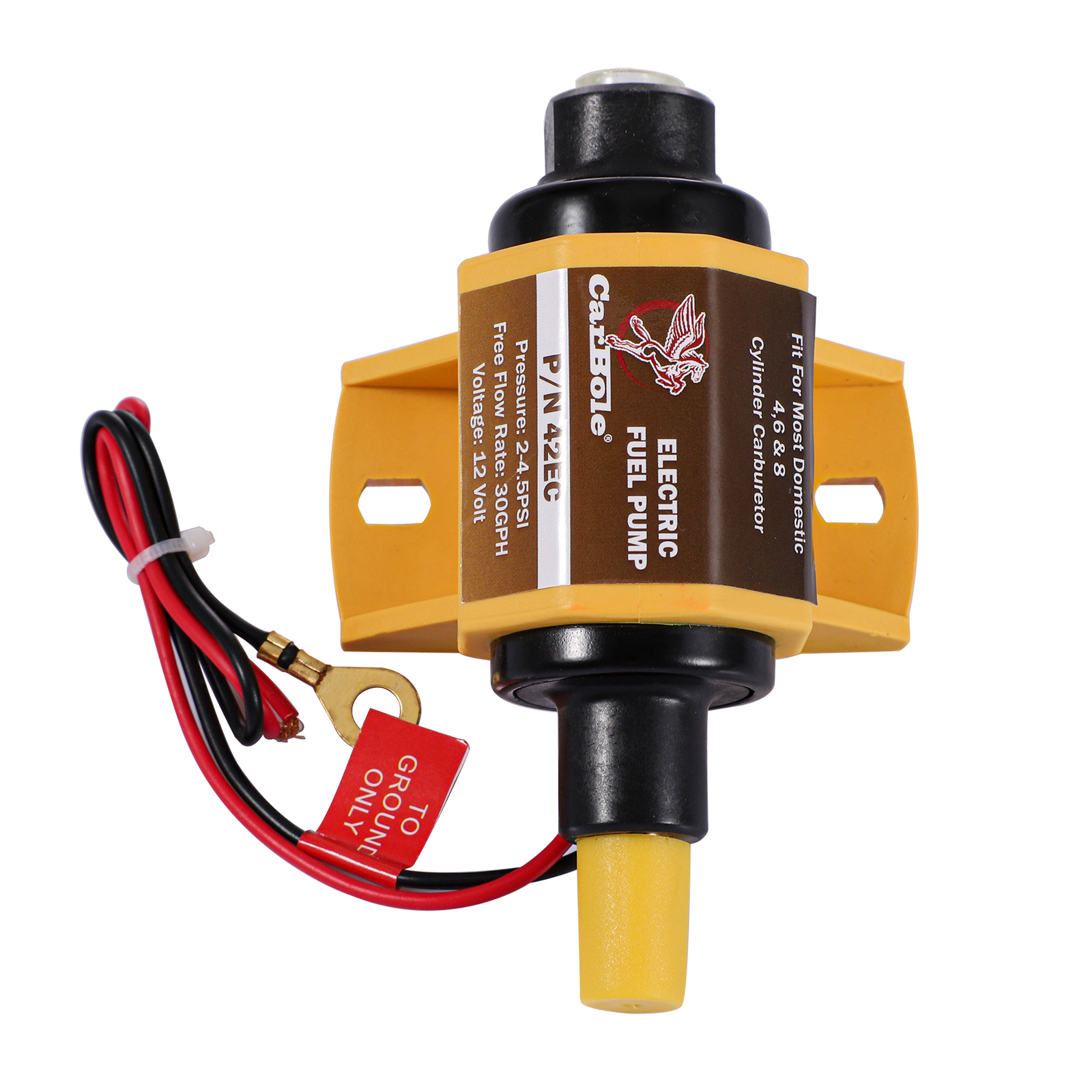17301 Edelbrock Micro In-Line Electric Fuel Pump 38 GPH 7 PSI Max Gas/E85 NEW US