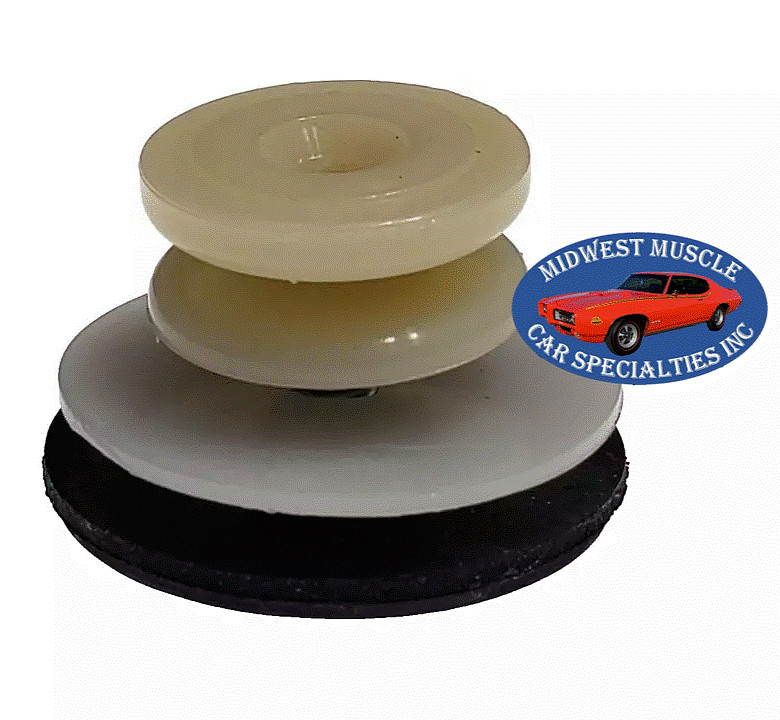 68-72 GM A body Window Roller Rear Quarter Glass Set GTO Chevelle 442 GS 8pcs ZH