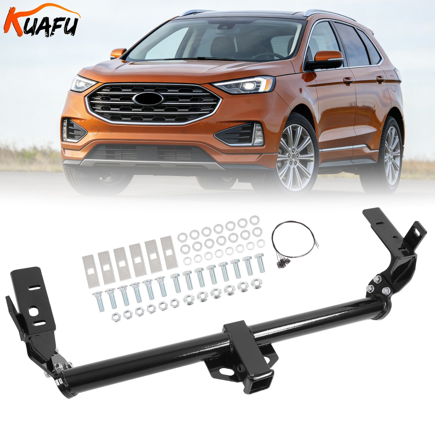 New Class-3 Trailer Towing Hitch 2 Inch Receiver For Ford Edge 2015-2024