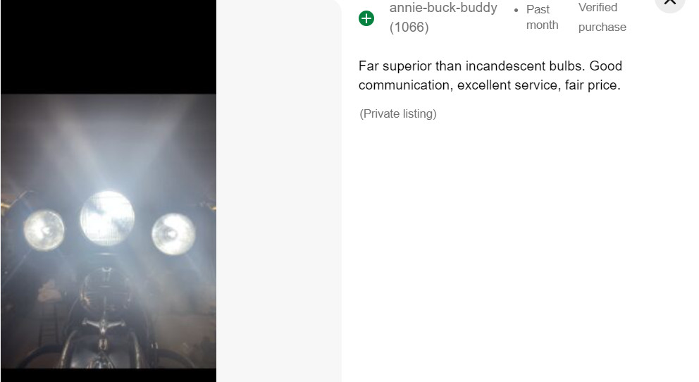 🌟Pair of SUPER Hi/Lo LED Light Bulbs for Honda TRX400EX 1999 AC/DC ⬆️Visibility