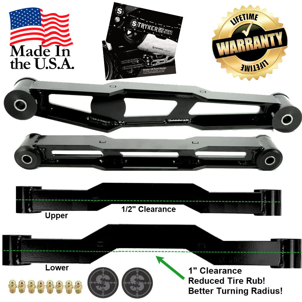 1994-1999 Dodge Ram 1500 2500 3500 4WD 2″ – 3″ High Clearance Fab Control Arms