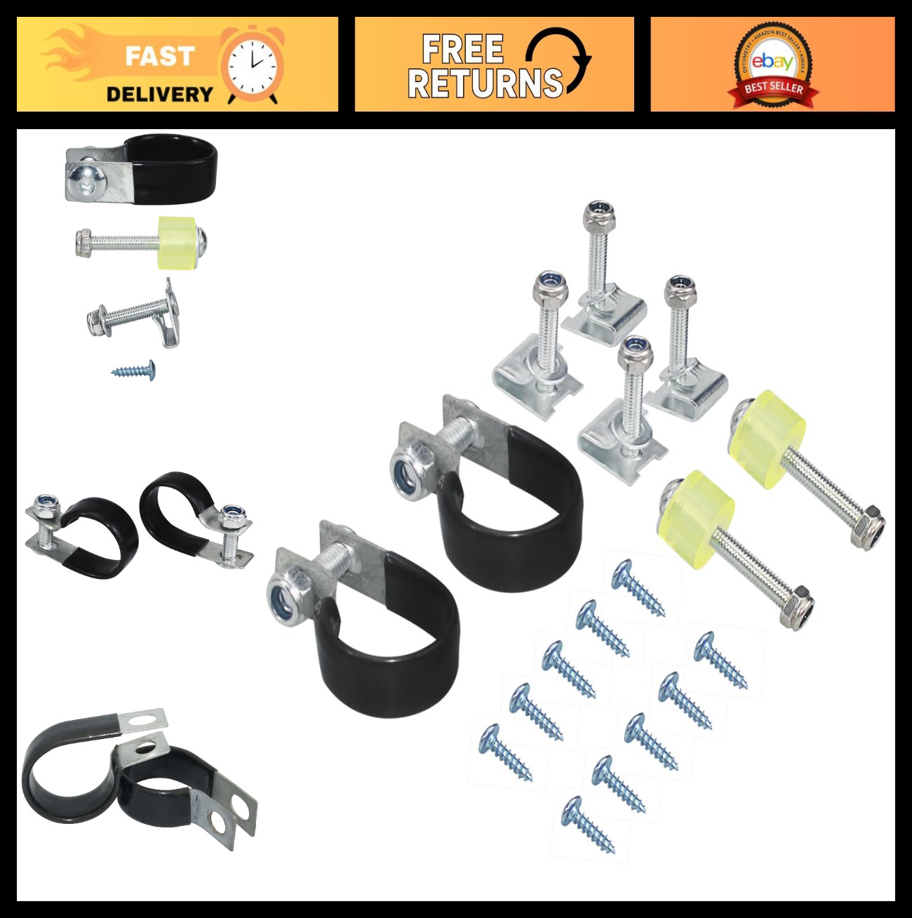 Vented Lower Fairing Mounting Hardware for Harley Touring 1983-2013 | EleScrew C