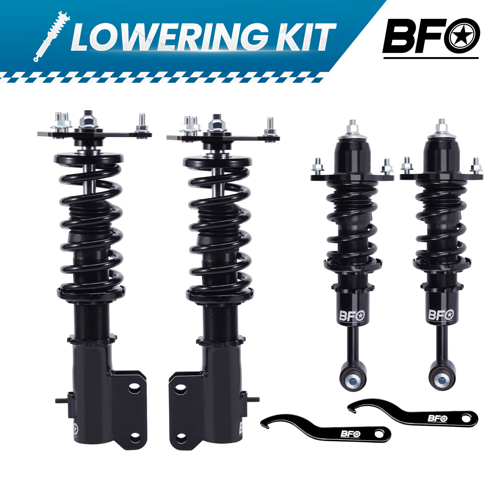Lowering COILOVER Suspension Struts FOR MITSUBISHI LANCER Ralliart/DE/ES 02-06