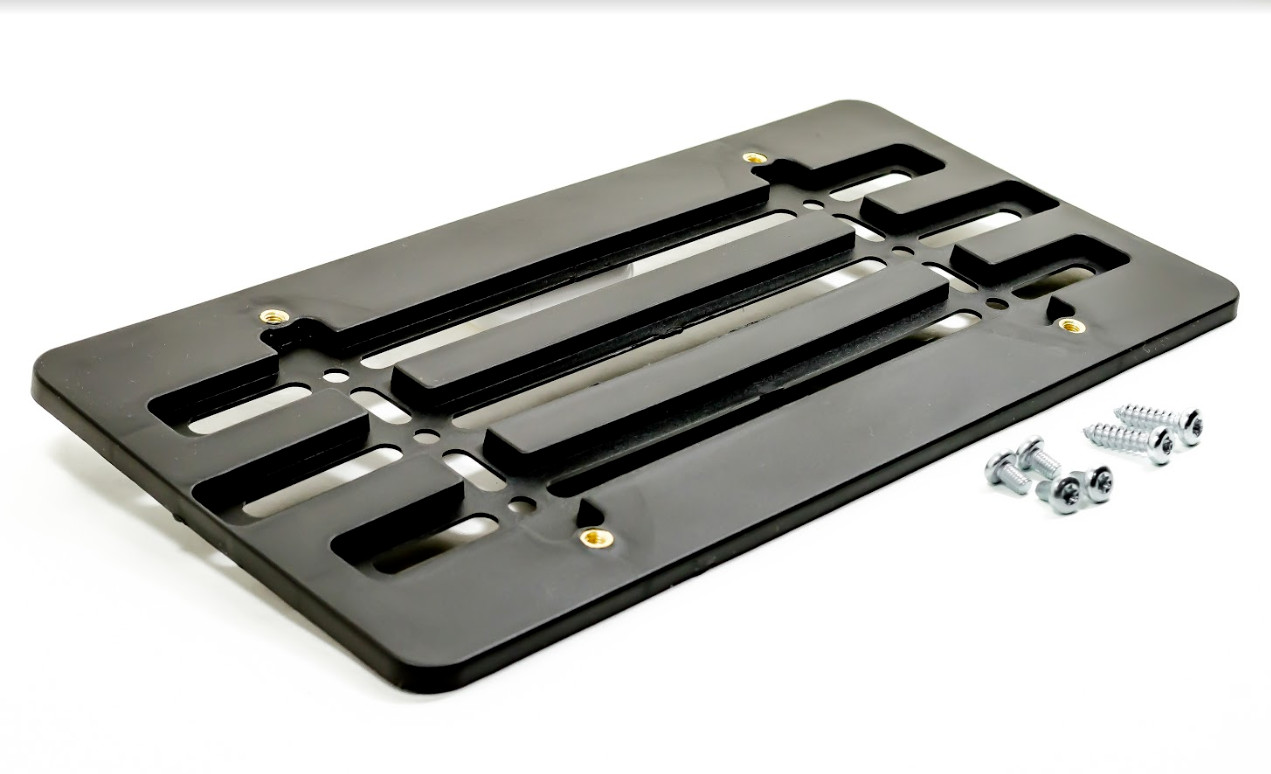 License Plate Tag Holder Mount Relocator Adapter Bumper Kit Bracket for VinFast