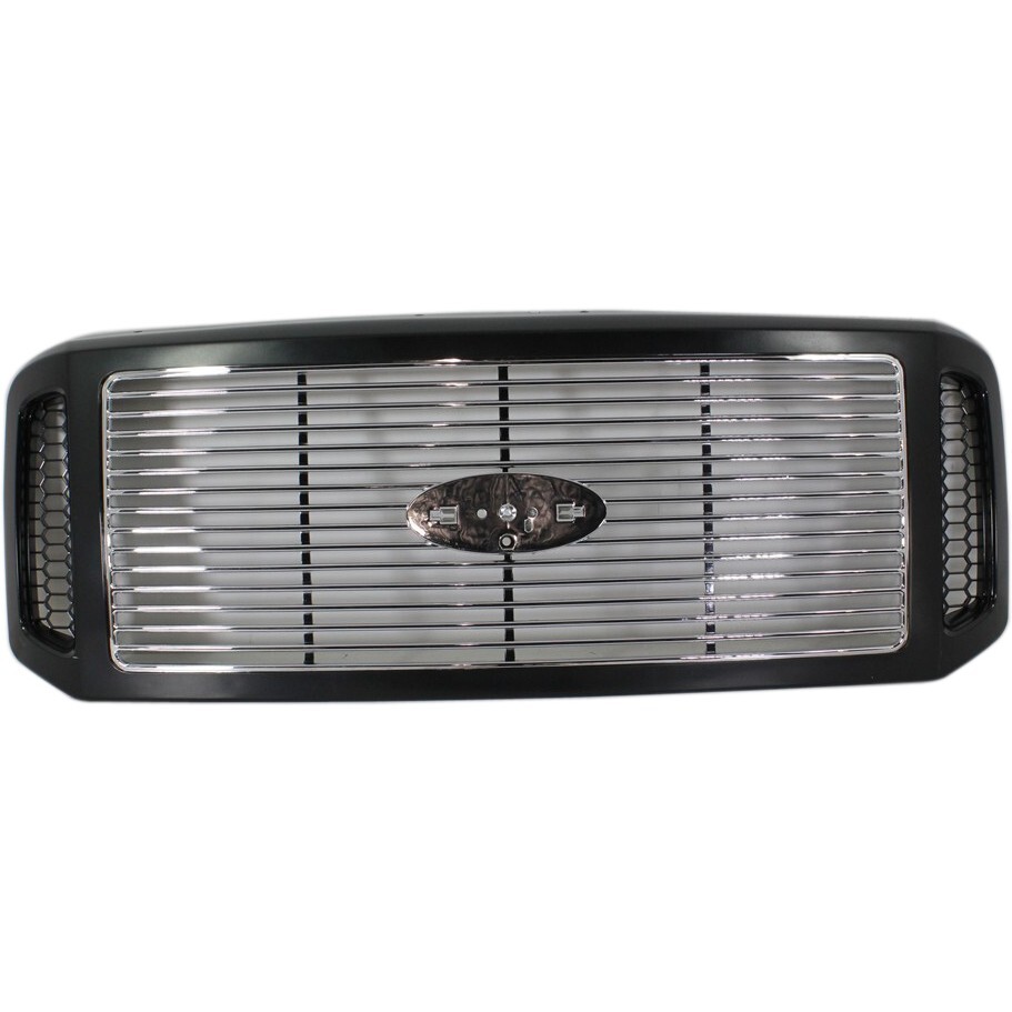 Grille Assembly For 2005-2007 Ford F-250 Super Duty F-350 F-450 Chrome Insert