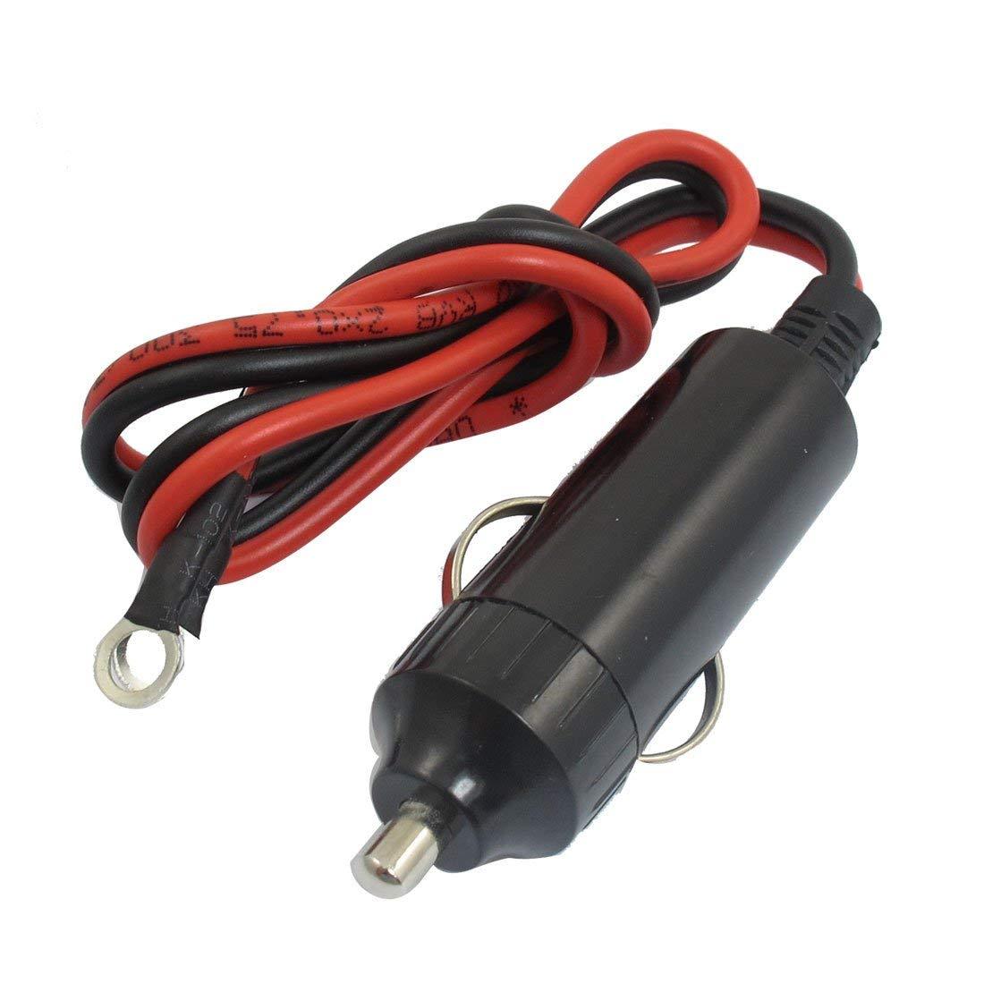 DC12V Car Auto Male Plug Cigarette Lighter Power Supply Cord with 45cm Cable