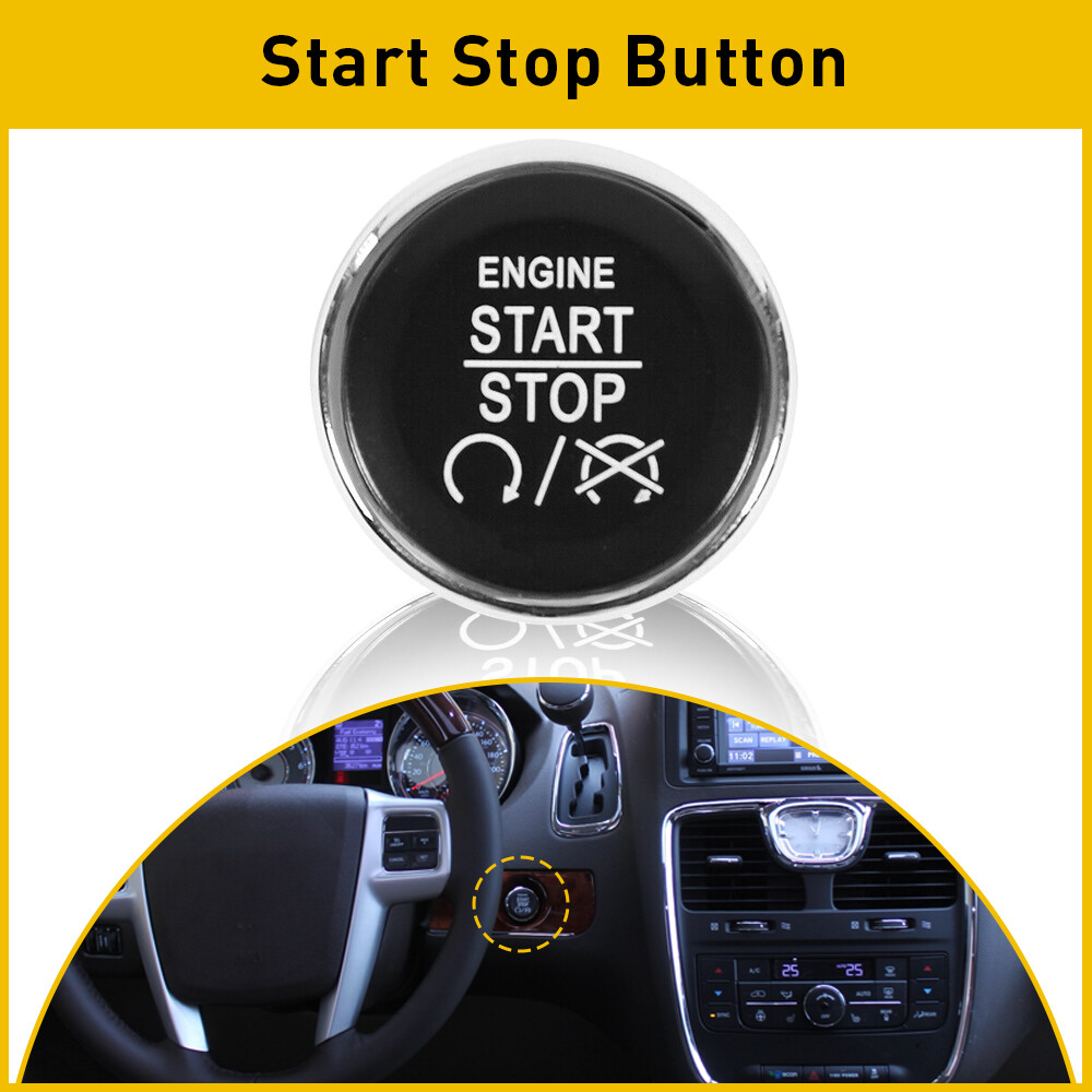 Keyless Push Button Engine Start Stop Switch for 2009-13 Jeep Grand Cherokee EOA