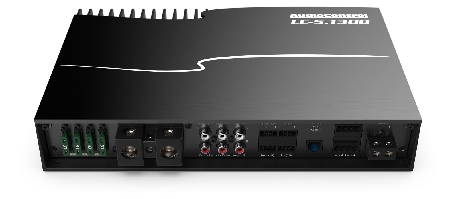 AUDIO CONTROL LC-5.1300 high-power multi-channel amplifier with accubass®