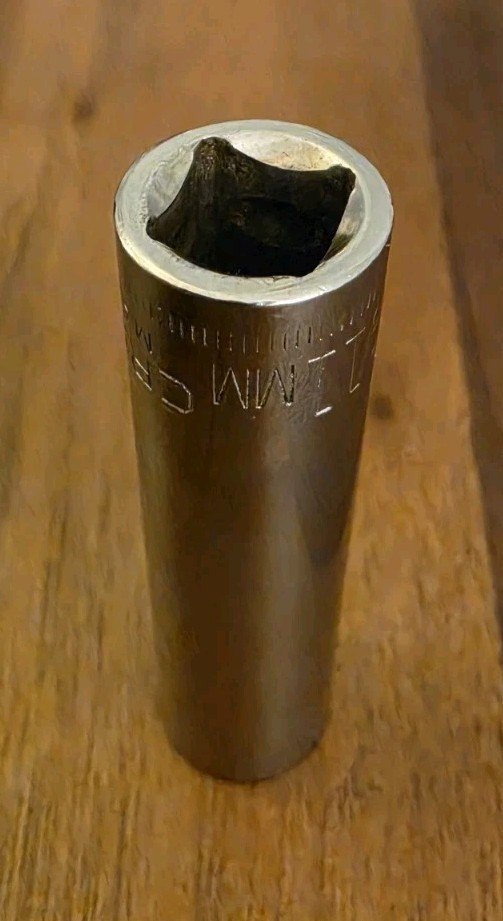 Craftsman USA 11mm Deep Well Socket 12 Point 3/8″ Drive G 44415