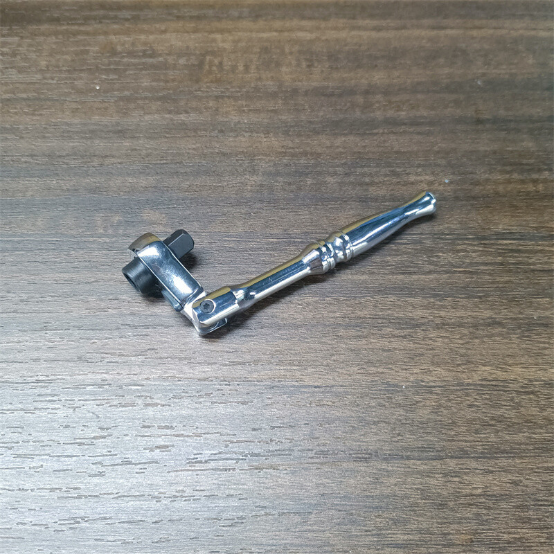 1/4″ Drive Ratchet Handle Socket Wrench 72 Tooth Flexible Head Stubby Round