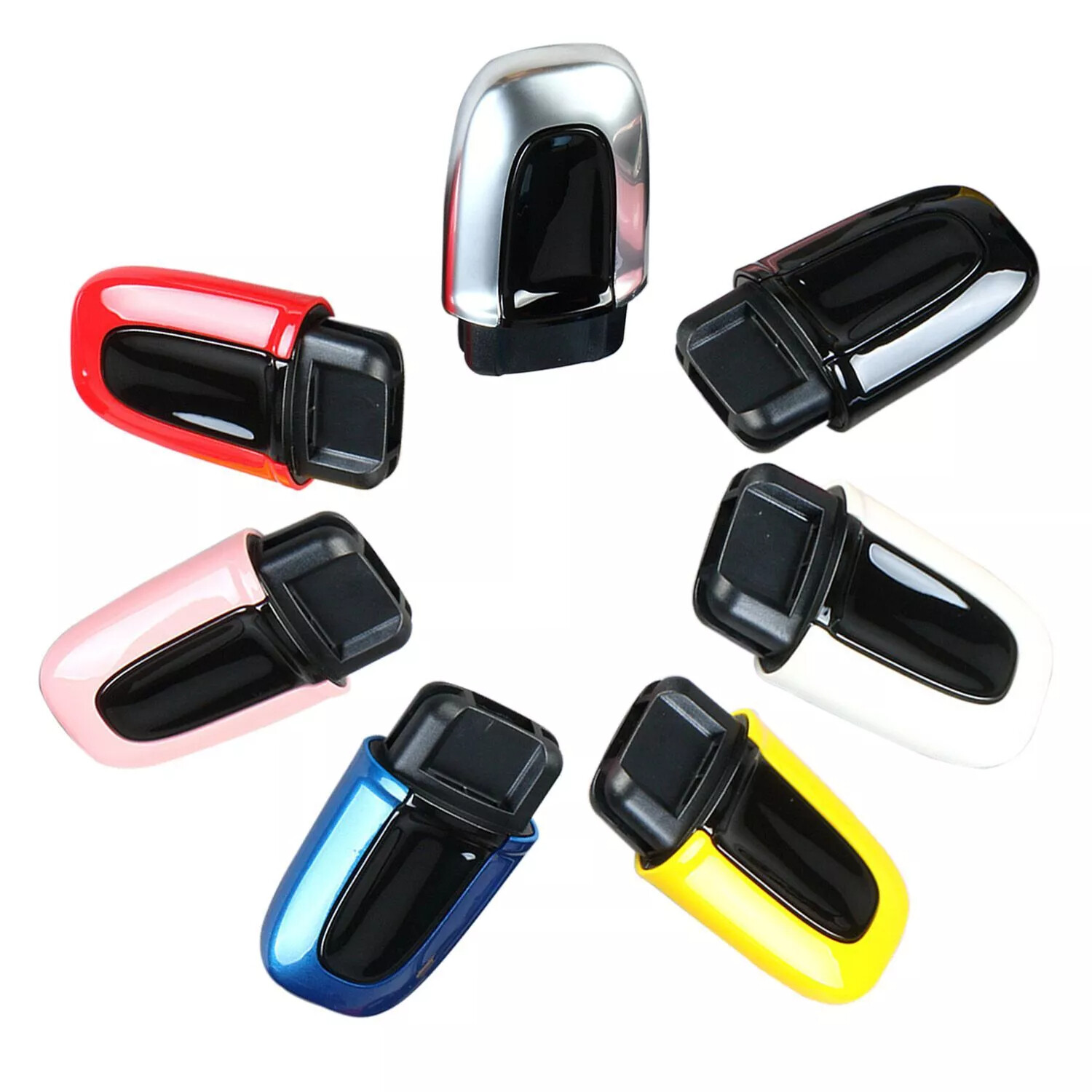 One Button Start Passive Keyless Enter Key Cover Case For Porsche Cayenne Macan