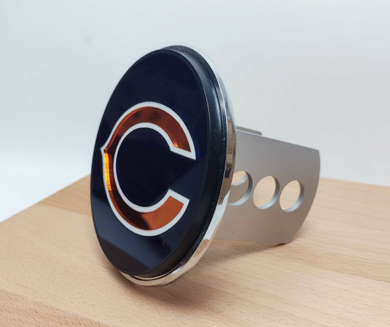 Chicago Bears – Laser Cut Metal Trailer Hitch Cover – NFL – Truck Hitch Cover
