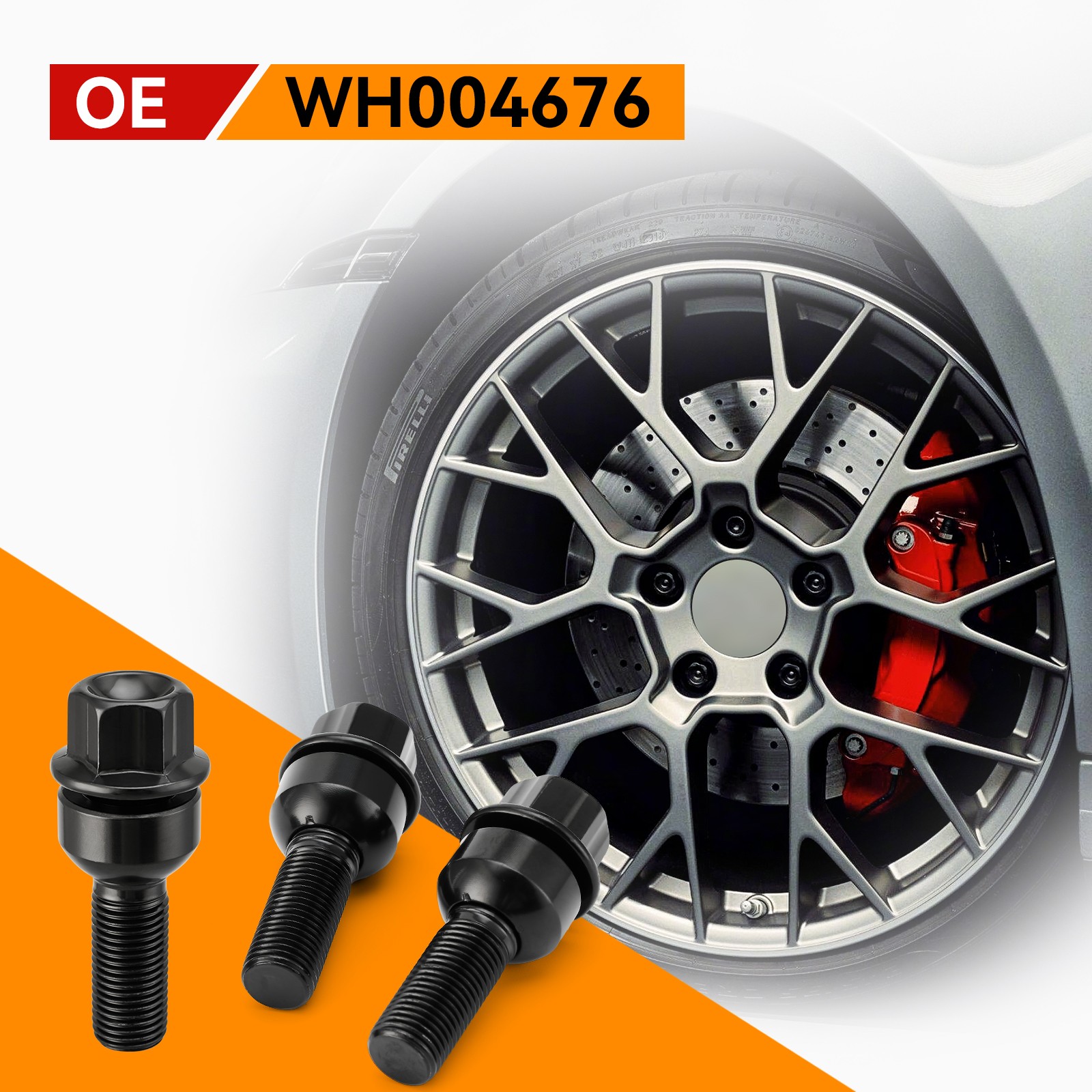 20 Pcs Lug Bolt Wheel Screw WHT006978 For PORSCHE 911 718 CAYMAN BOXSTER SPYDER