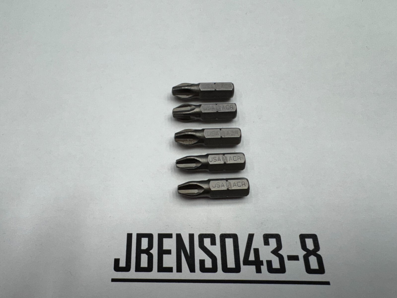 Snap-on Tools USA NEW 5 PACK 1/4″ Hex #3 Phillips ACR Screwdriver Bit SDM223IRB