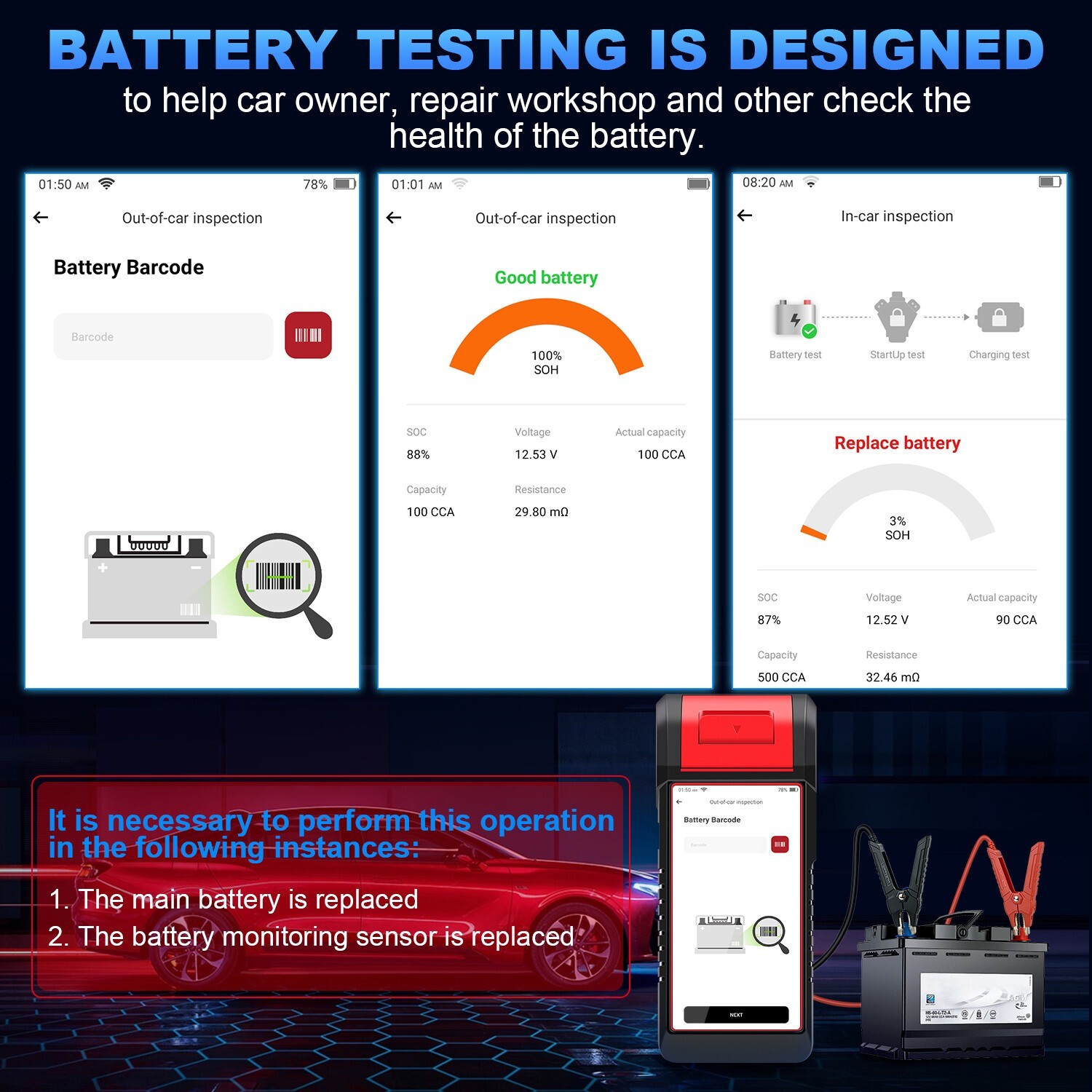 KINGBOLEN K6 Pro TPMS Programming Scanner Bidirectional OBD2 Car Diagnostic Tool