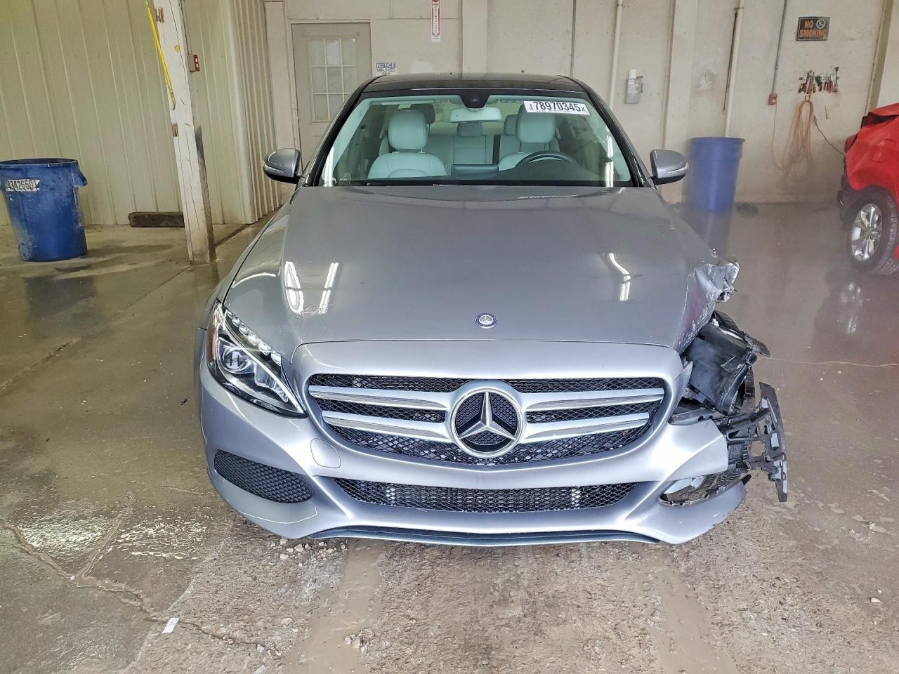 Used Steering Wheel Air Bag fits: 2015 Mercedes-benz Mercedes c-class 205 Type C