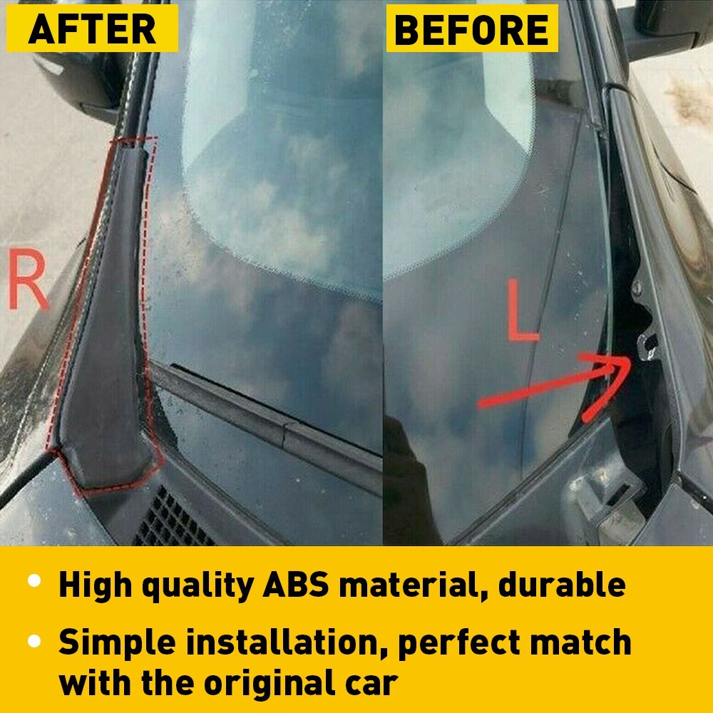 2X For 2014-2020 Nissan Rogue Front Left Right Windshield Wiper Cowl Accessories
