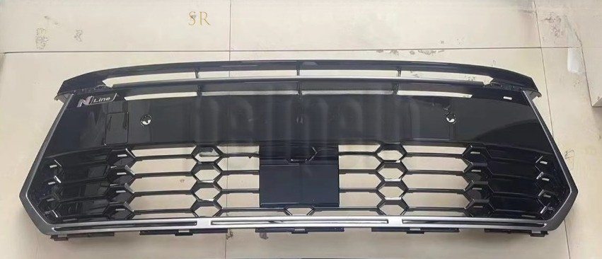 Fits 2024-2026 Hyundai Sonata N-Line Without Camera Hole Bumper Admission Grille