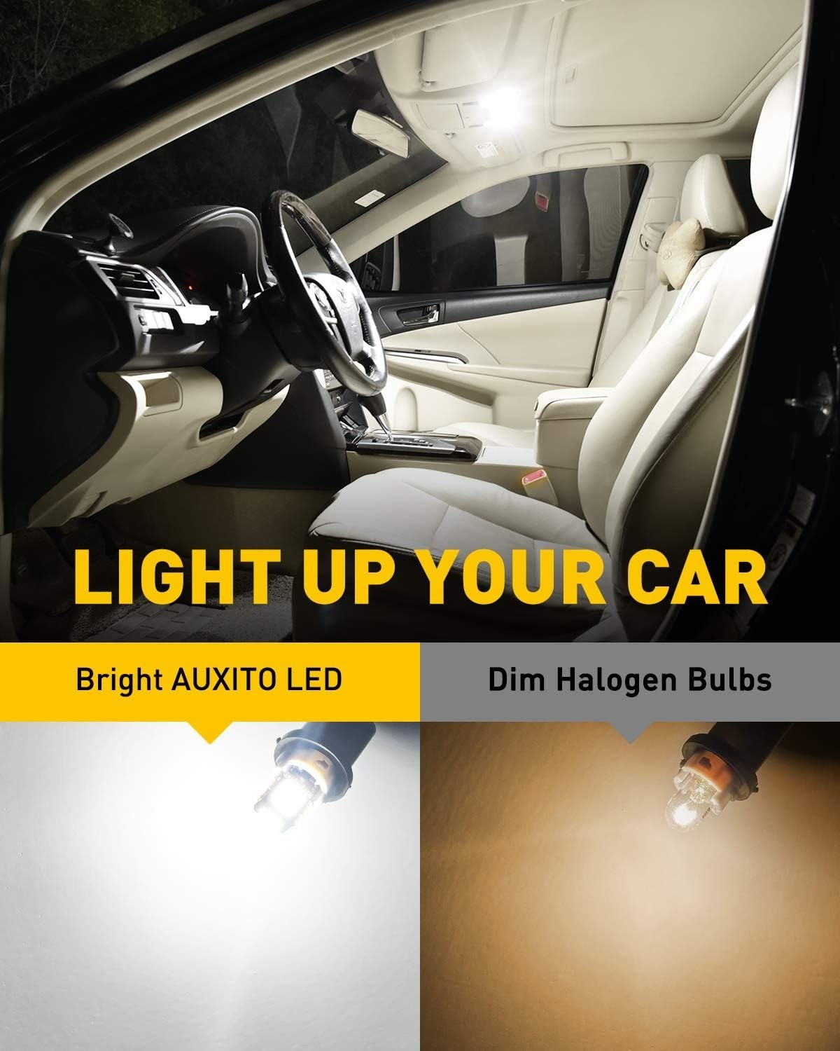 Long-Lasting 50,000 Hours 194 LED Bulbs – White Light for Diverse Applications