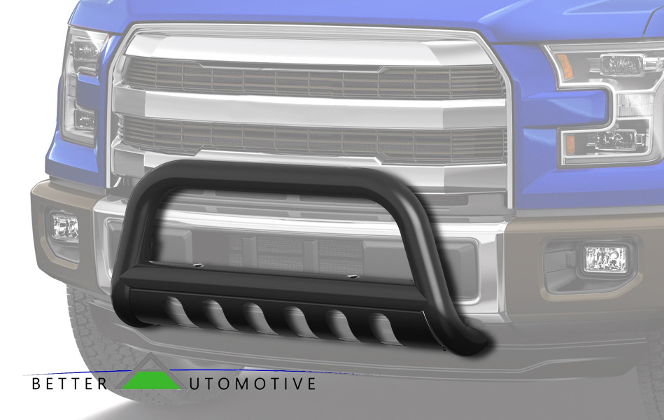 3″ Black Bull Bar for 2017-2023 Honda Ridgeline Front Bumper Brush Grille Guard