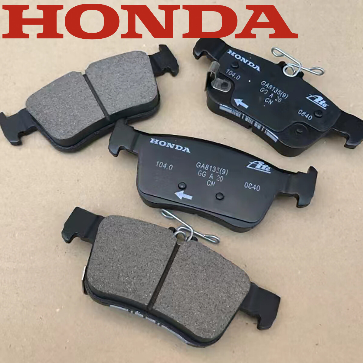 Genuine Honda OEM Rear Brake Pad Kit 43022-TBA-A02 for 2016-2020 Civic US STOCK