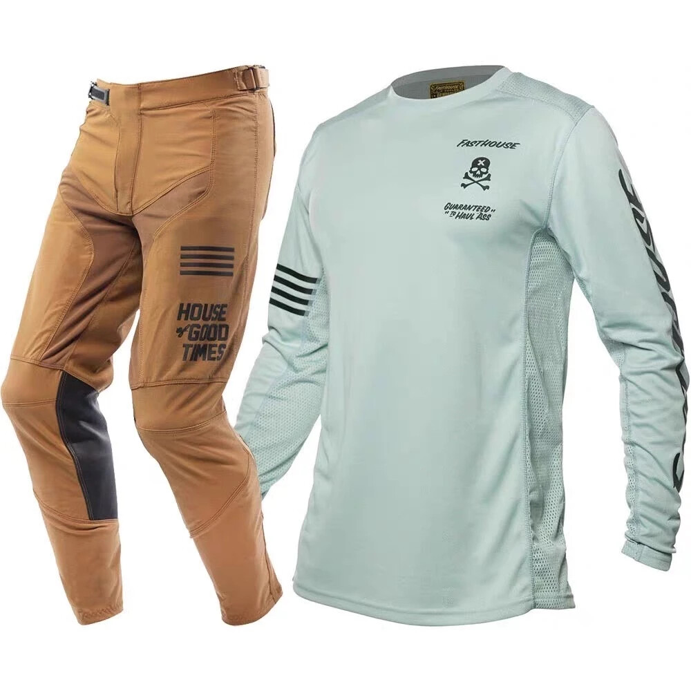 Fasthouse Motocross Racing Gear Set Jersey/Pants Combo MX ATV MTB Racing Suit