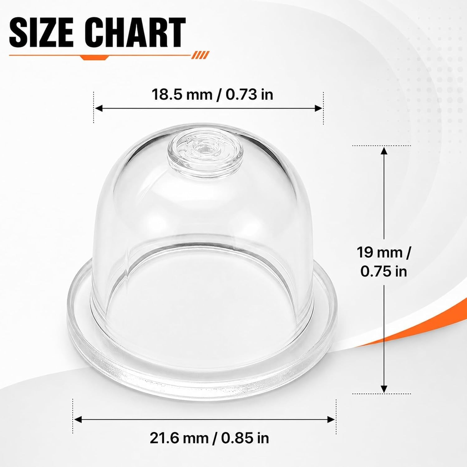 5-Pack Carburetor Primer Bulb for Stihl FS Series & Zama – Reliable Replacement