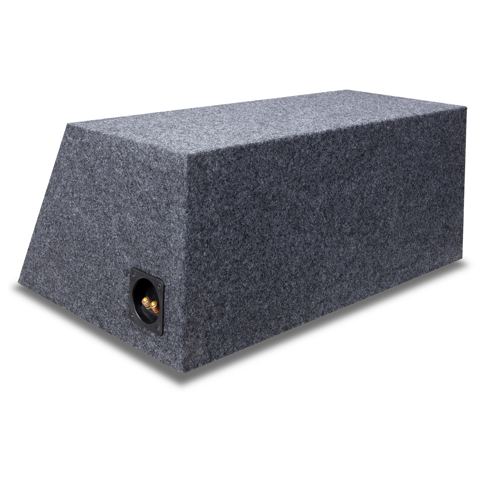 Car Audio Dual 10″ Sealed Subwoofer Salnted Hatchback Stereo Sub Box Enclosure