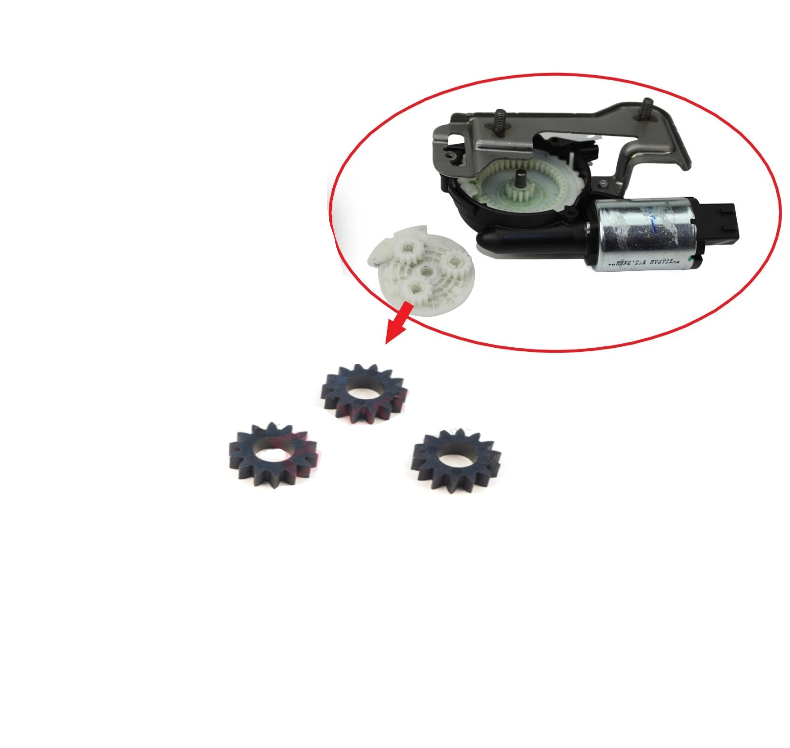 Ford Mustang Front Seat Lumbar Support Motor Repair Gears Fits 2007-2014