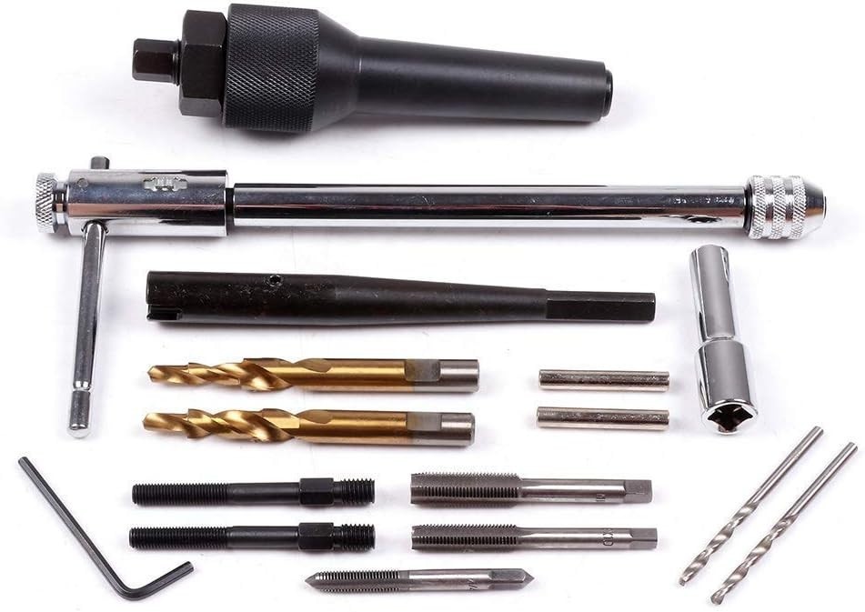 Damaged Glow Plug Removal Remover Extractor Tool Kit 8mm 10mm 16PC