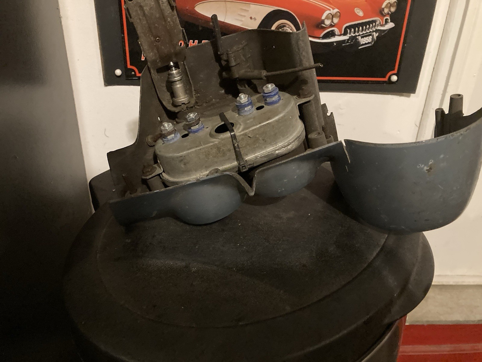 1958 Corvette Speedometer And Gauge Parts Only As Shown In Pictures.