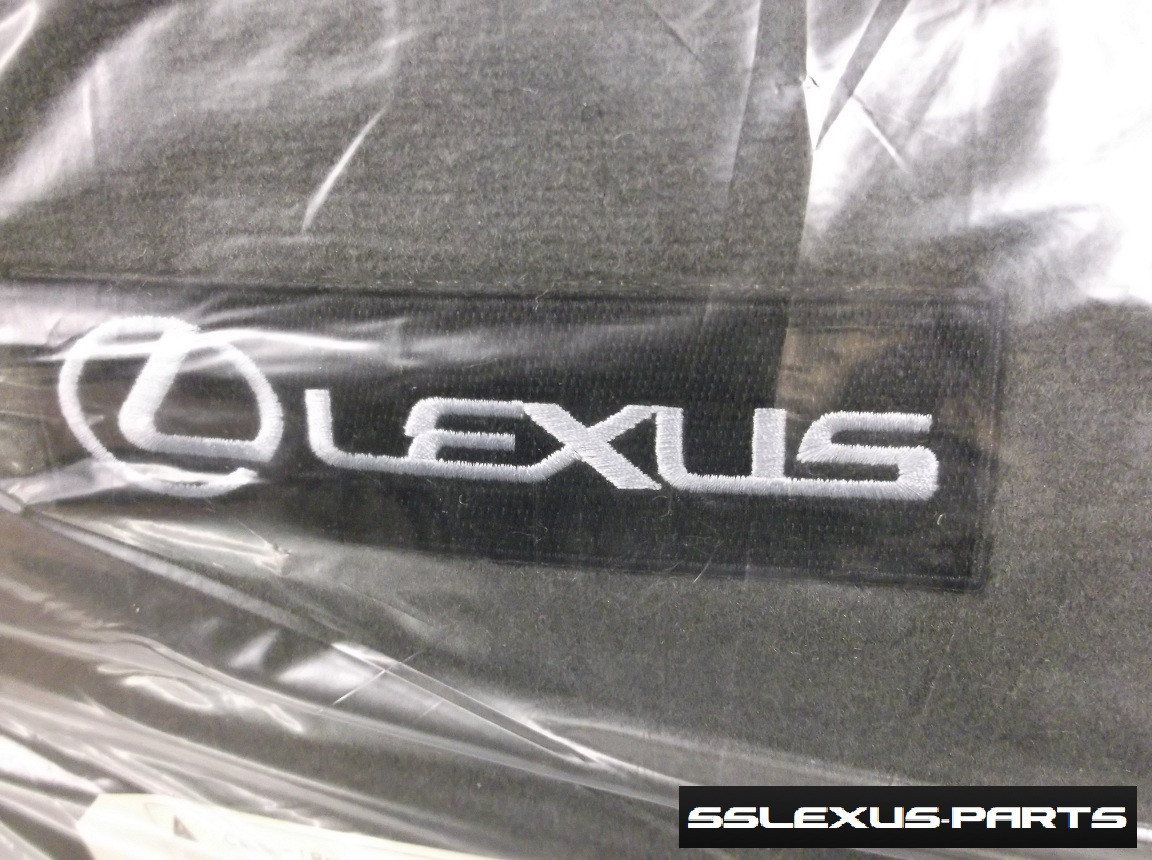 Lexus IS250 IS350 RWD (2006-2013) 4pc OEM CARPET FLOOR MATS Black PT208-53067-02