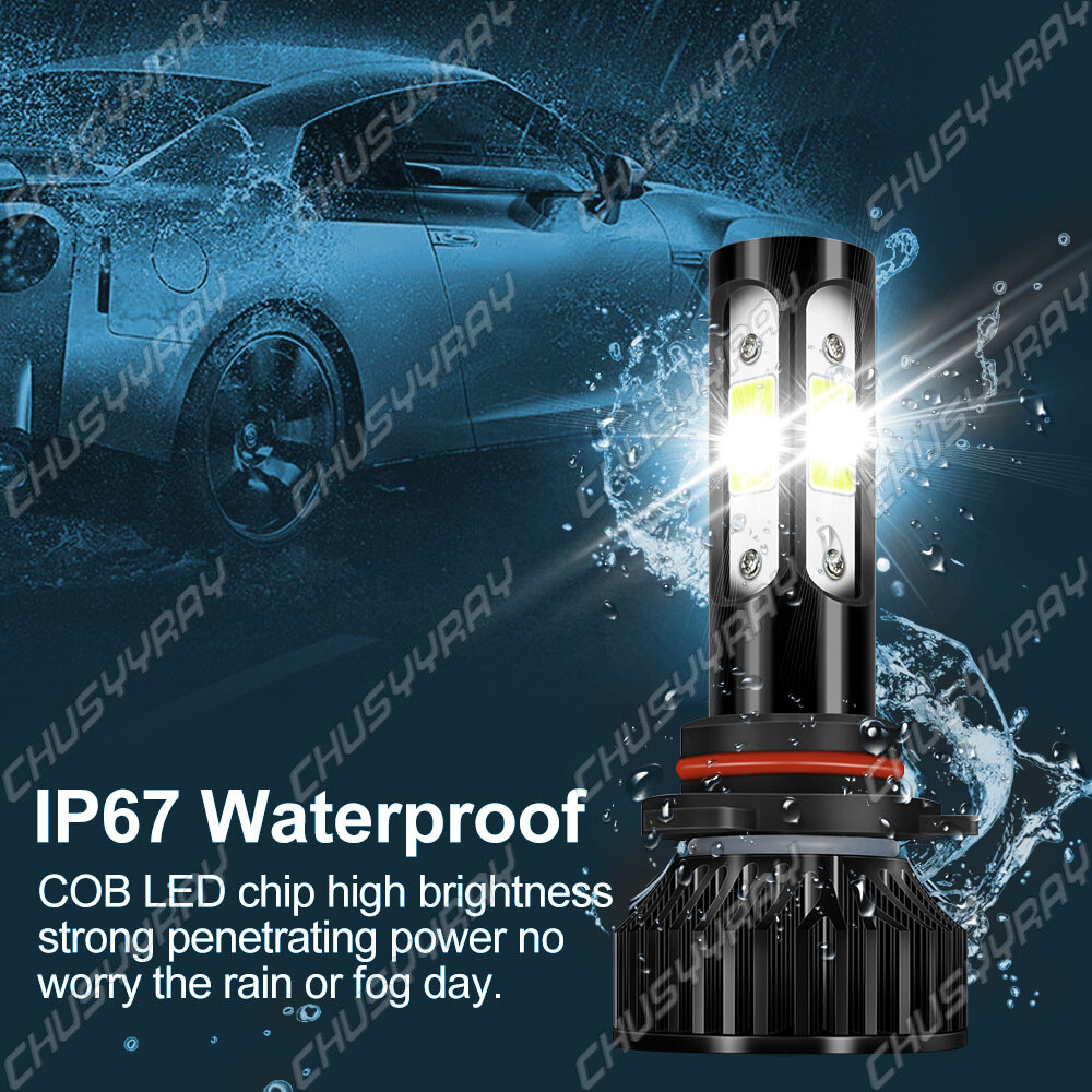 6000K For GMC Yukon Denali 2004 2005 Combo 6x LED Headlight +Fog Light Bulbs Kit